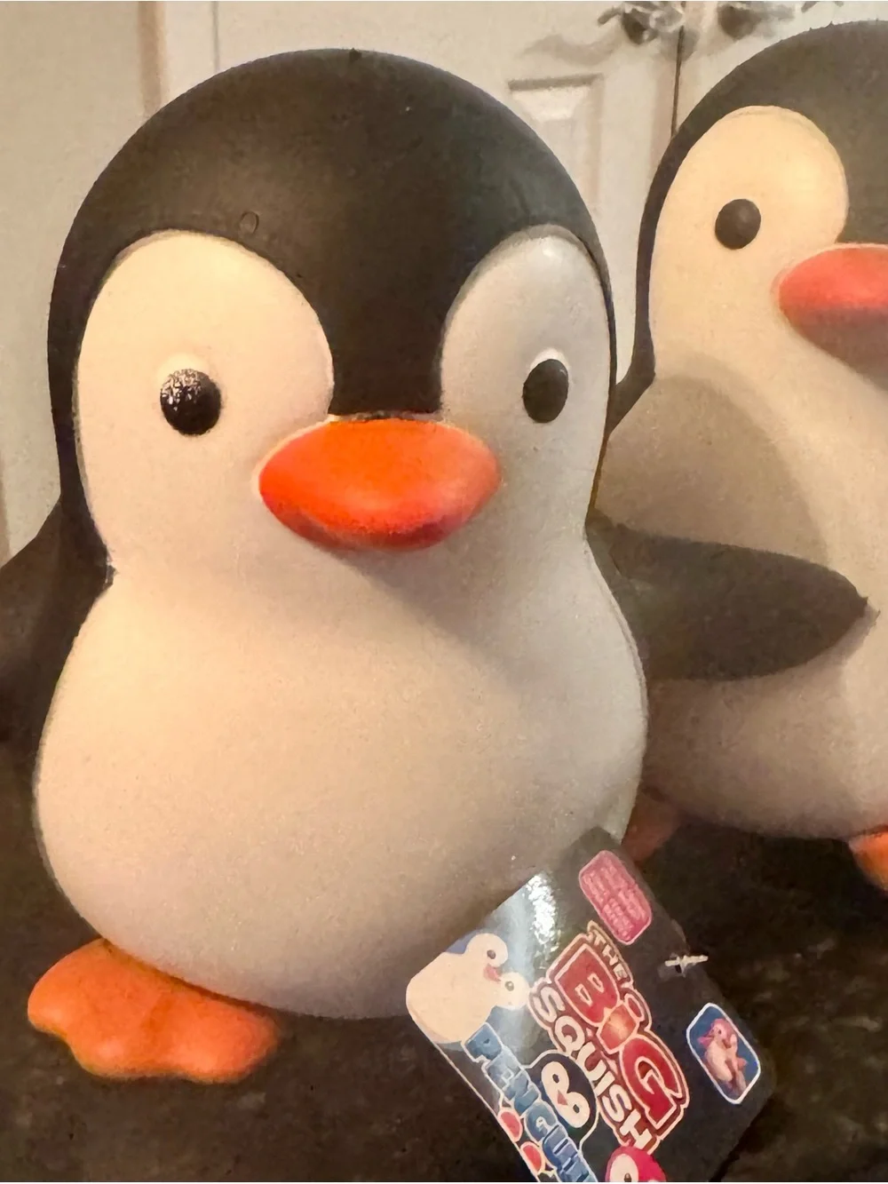 Penguin Squishy Toy - Black & White Penguin